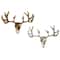 12 Packs: 2 ct. (24 total) Found Objects™ Oxidized Brass & Silver Elk Charms by Bead Landing™
